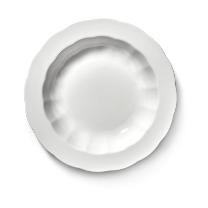 Silhouette dyb tallerken S Ø21,5 cm - White - Serax