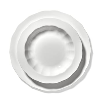 Silhouette dyb tallerken S Ø21,5 cm - White - Serax