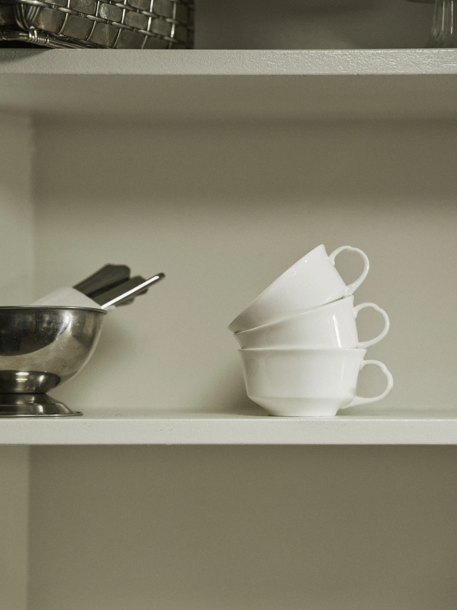 Silhouette espressokop 10 cl 4 stk, White Serax