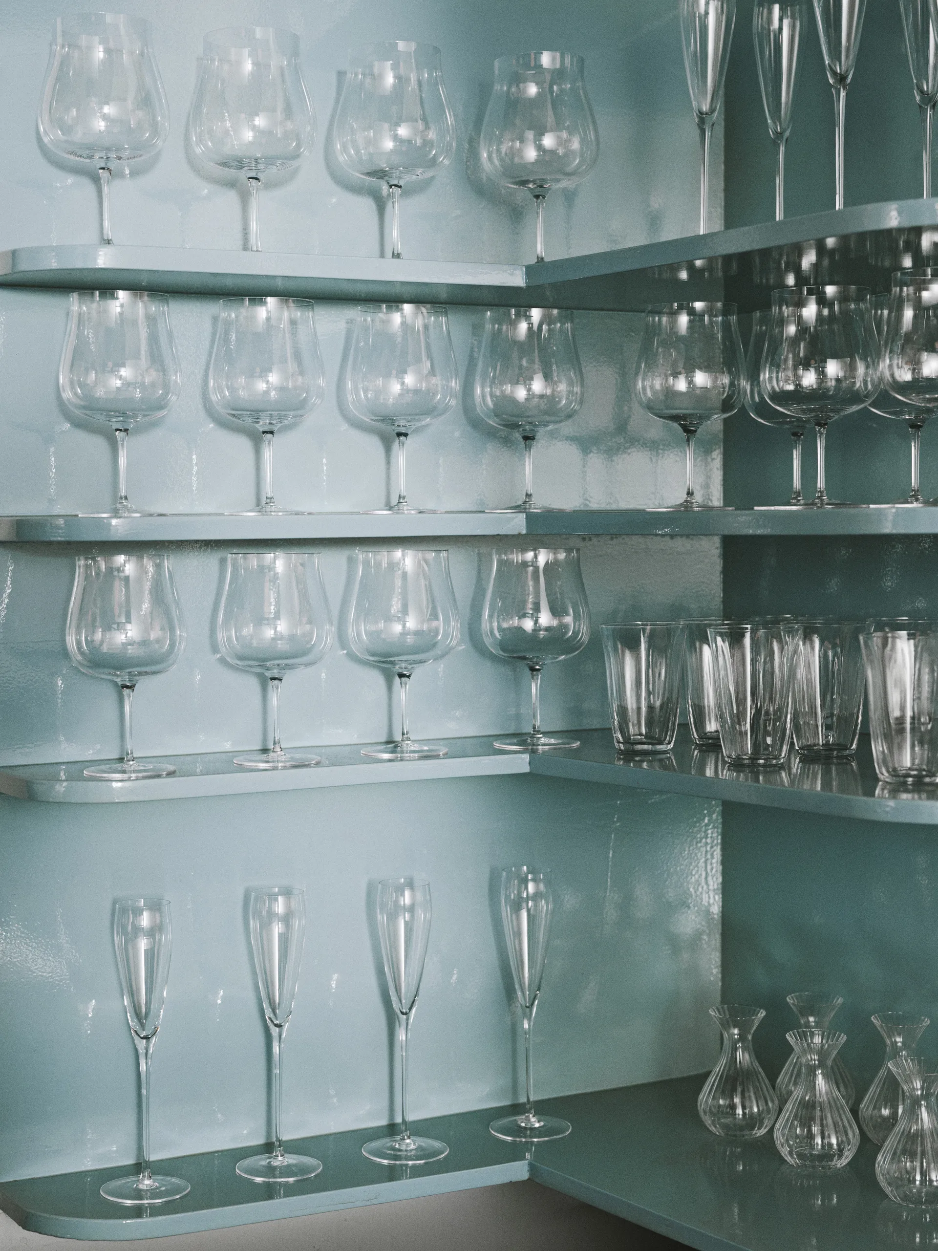 Silhouette hvidvinsglas 59 cl 4 stk, Clear Serax