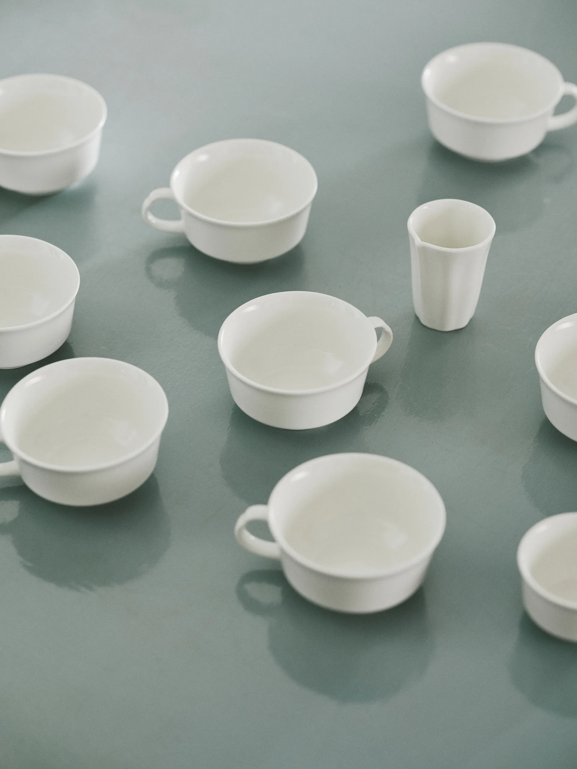 Silhouette kaffekop 19 cl 4 stk, White Serax