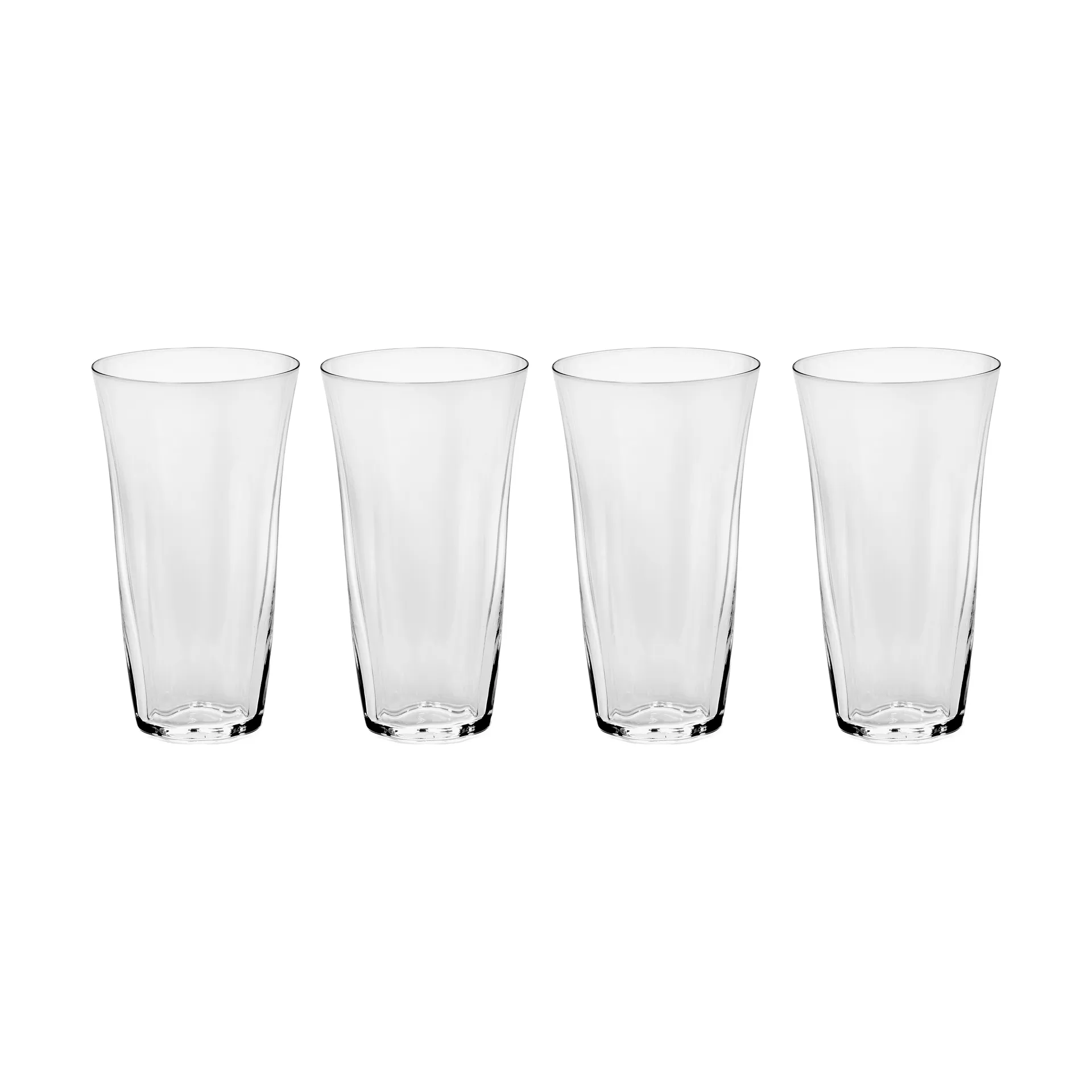 Silhouette longdrink glas 44 cl 4 stk, Clear Serax