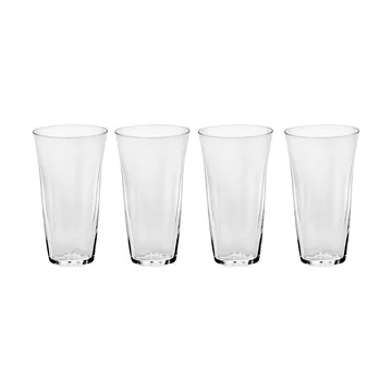Silhouette longdrink glas 44 cl 4 stk - Clear - Serax