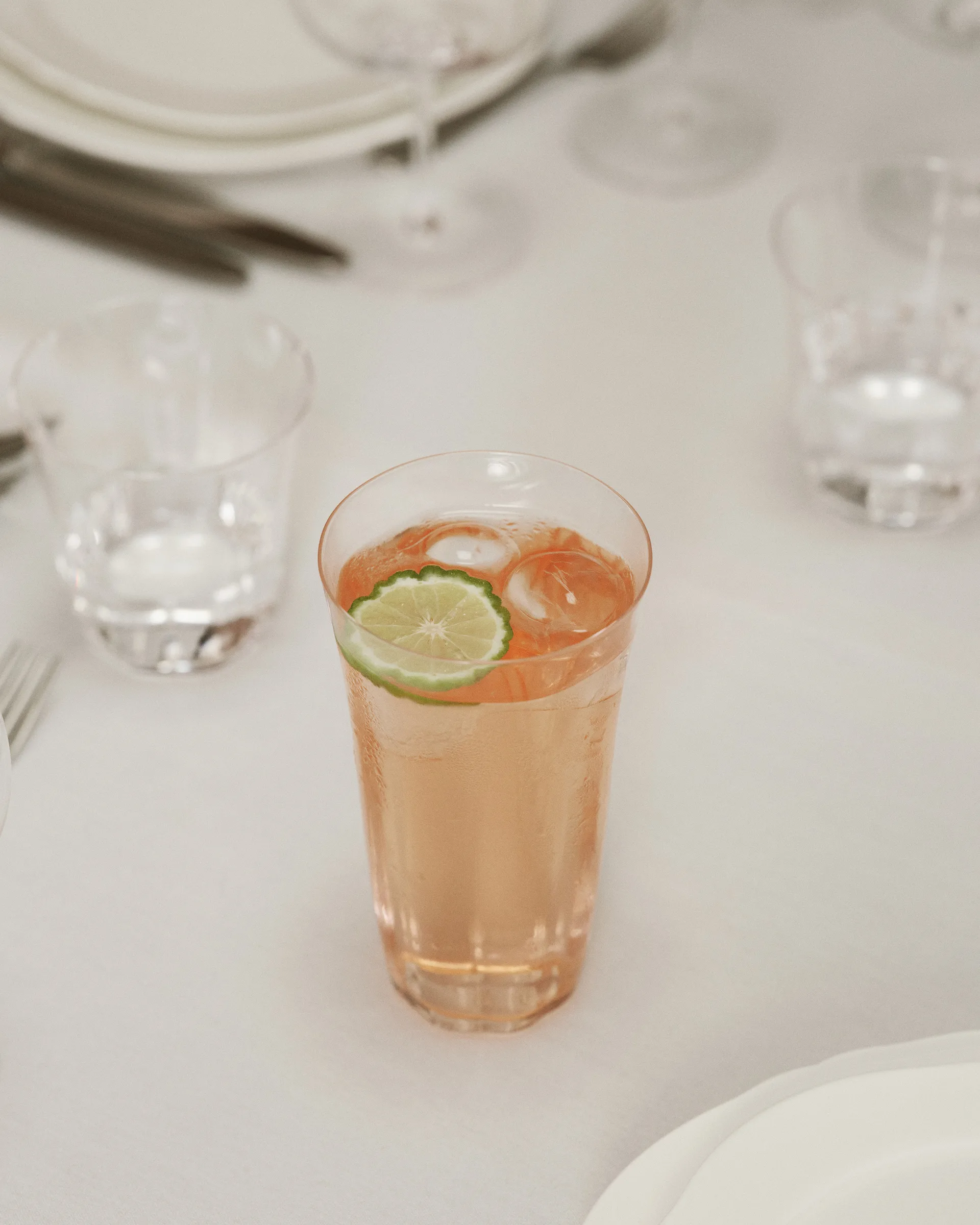 Silhouette longdrink glas 44 cl 4 stk, Clear Serax