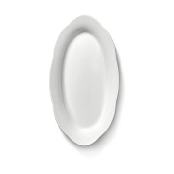 Silhouette oval dyb tallerken S 10x18,5 cm - White - Serax