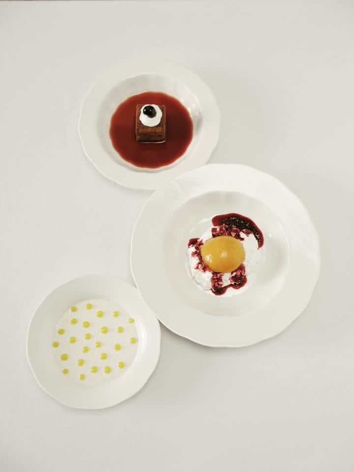 Silhouette pasta tallerken Ø22 cm, White Serax