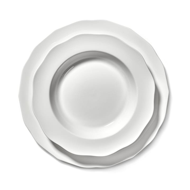 Silhouette pasta tallerken Ø22 cm, White Serax