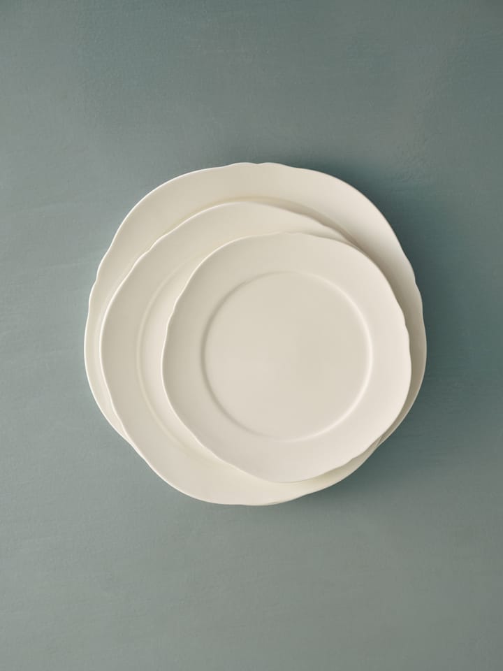 Silhouette tallerken M Ø23,5 cm, White Serax