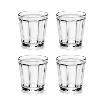 Surface espressoglas 10 cl 4-pak Klar - Serax