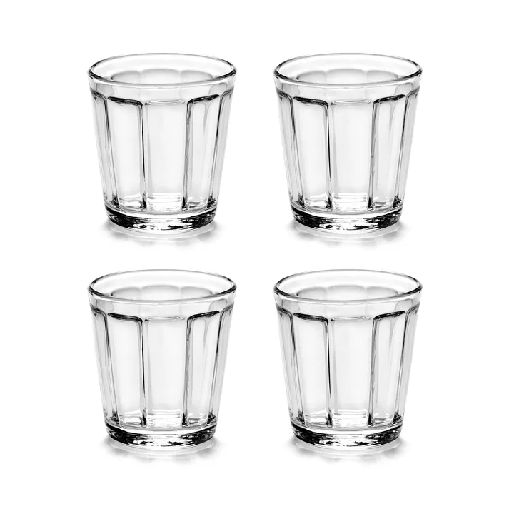 Surface espressoglas 10 cl 4-pak Klar - Serax