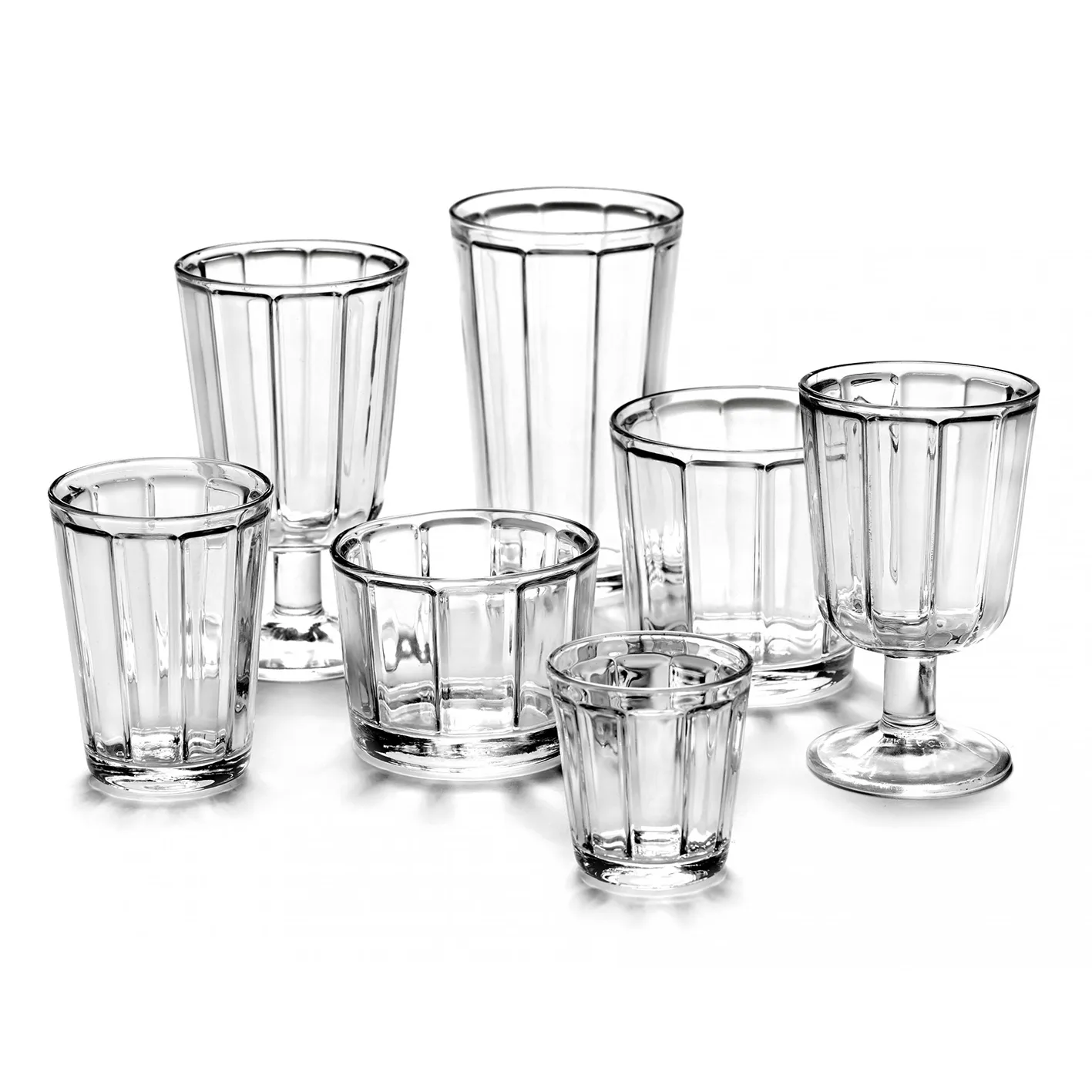 Surface espressoglas 10 cl 4-pak Klar,  Serax