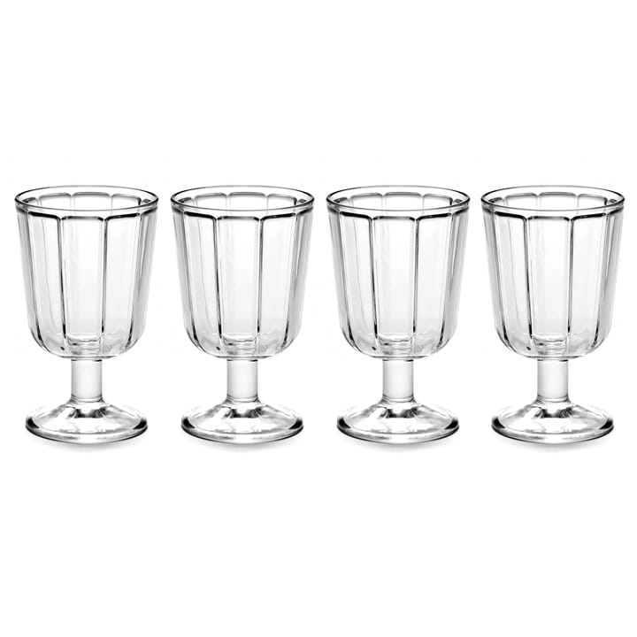 Surface hvidvinsglas 18 cl 4-pak - Klar - Serax