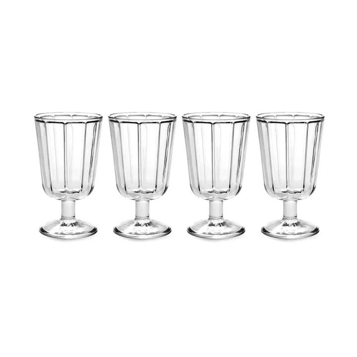 Surface rødvinsglas 23 cl 4-pak Klar - Serax