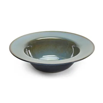 Terres de Rêves dyb tallerken 21,3 cm - Blue grey/Dark blue - Serax