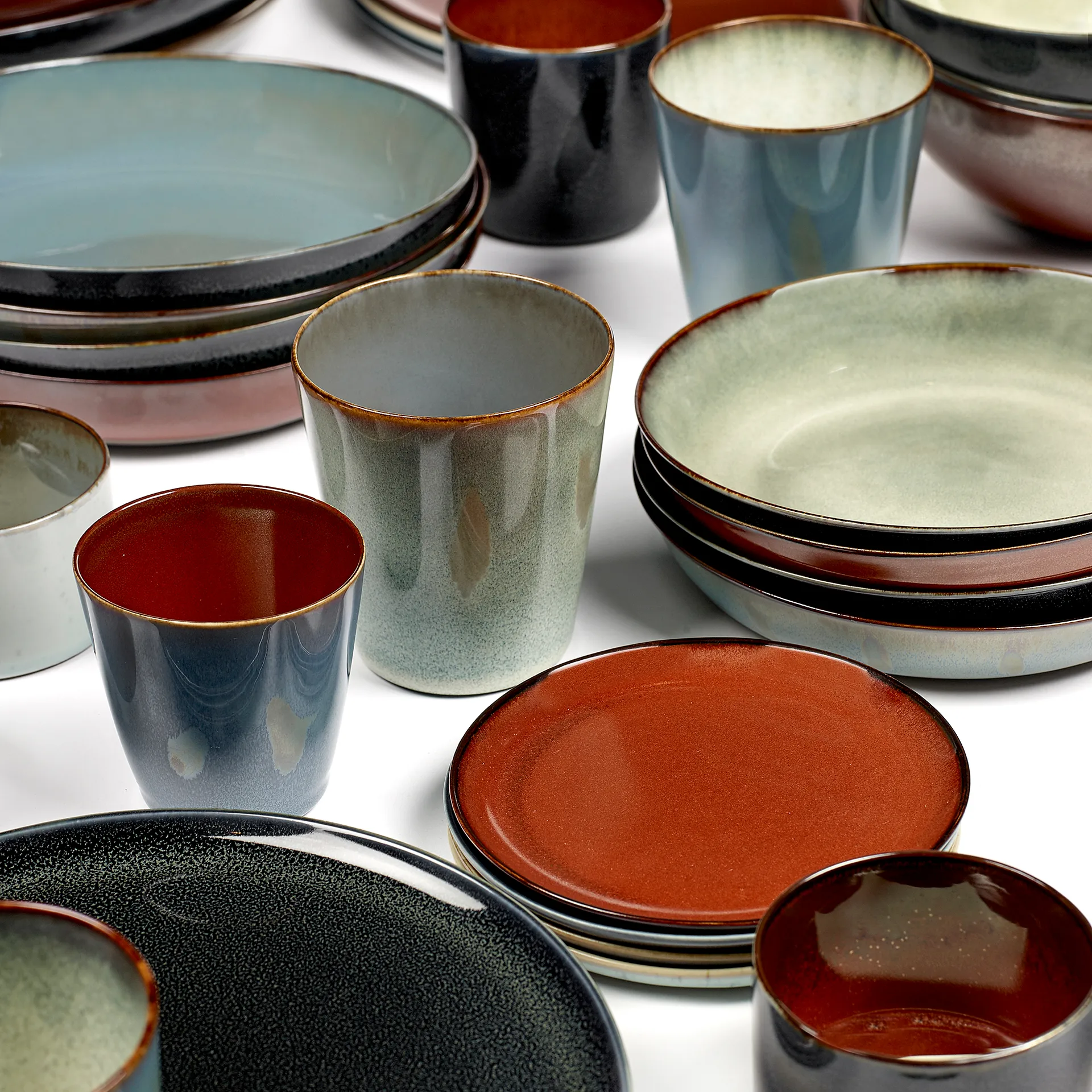 Terres de Rêves kop M, Smokey blue/Misty grey Serax