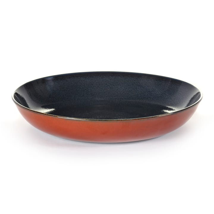 Terres de Rêves pastatallerken 23,5 cm - Dark blue/Rust - Serax