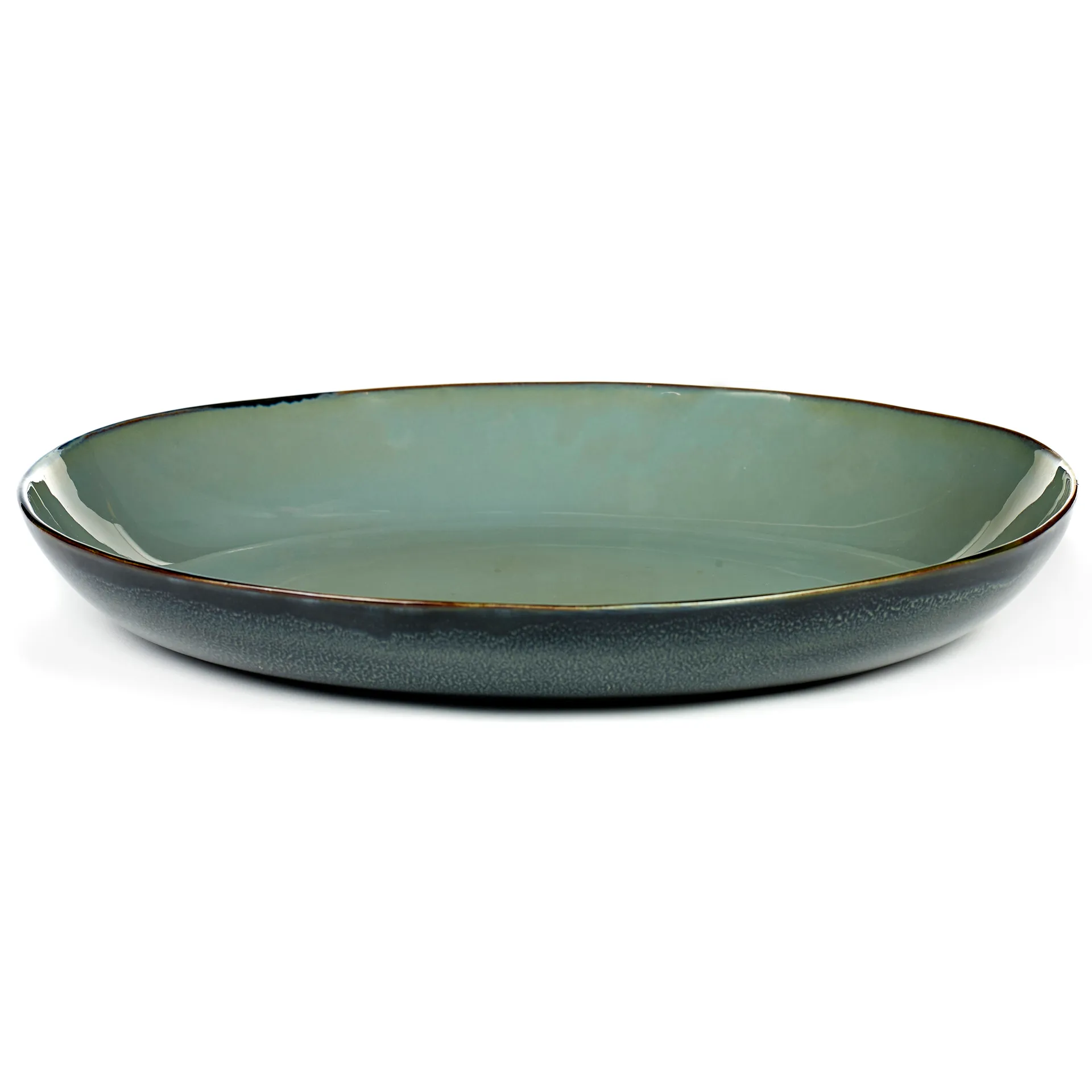Terres de Rêves serveringsfad 35,5 cm, Smokey blue/Dark blue Serax