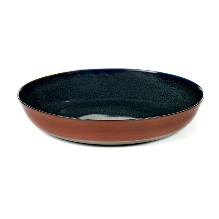 Terres de Rêves tallerken 21 cm - Dark blue/Rust - Serax