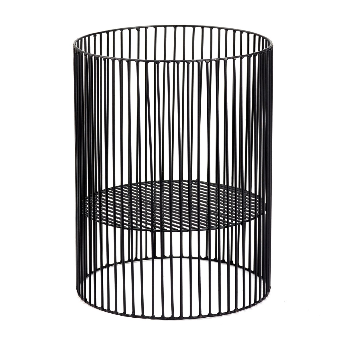 Serax Turn kurv Ø26 cm Black | Skandinavisk Design | Opbevaringskurve | Sort