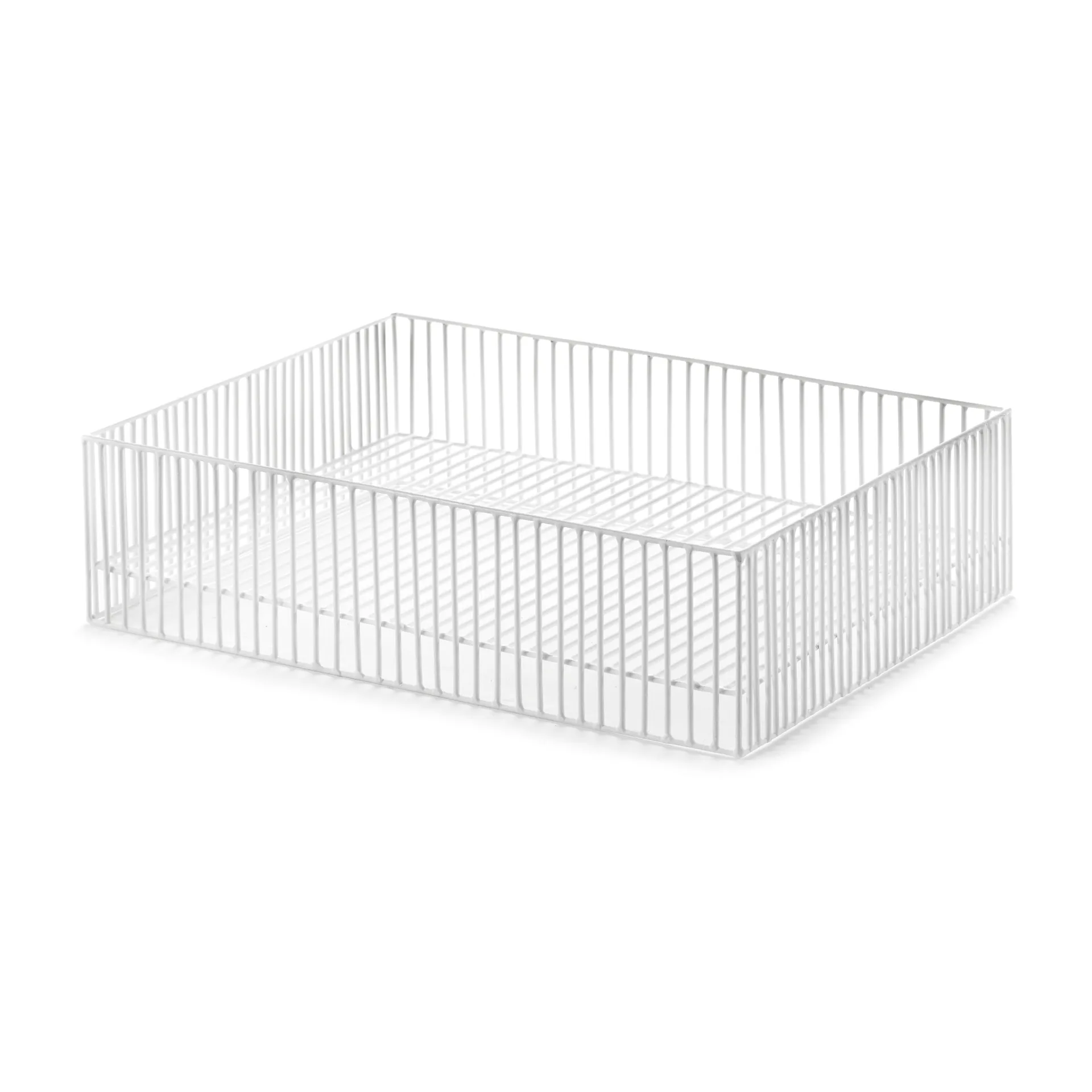 Turn kurv lav 30x40 cm, White Serax