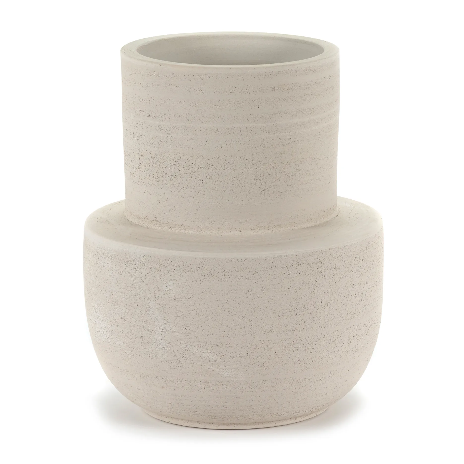 Volumes vase M Ø25 cm, Beige Serax