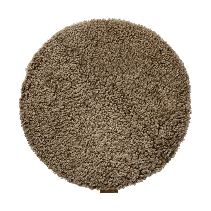 Jill stolesæde polstret - Desert (beige), Ø36 cm - Shepherd of Sweden