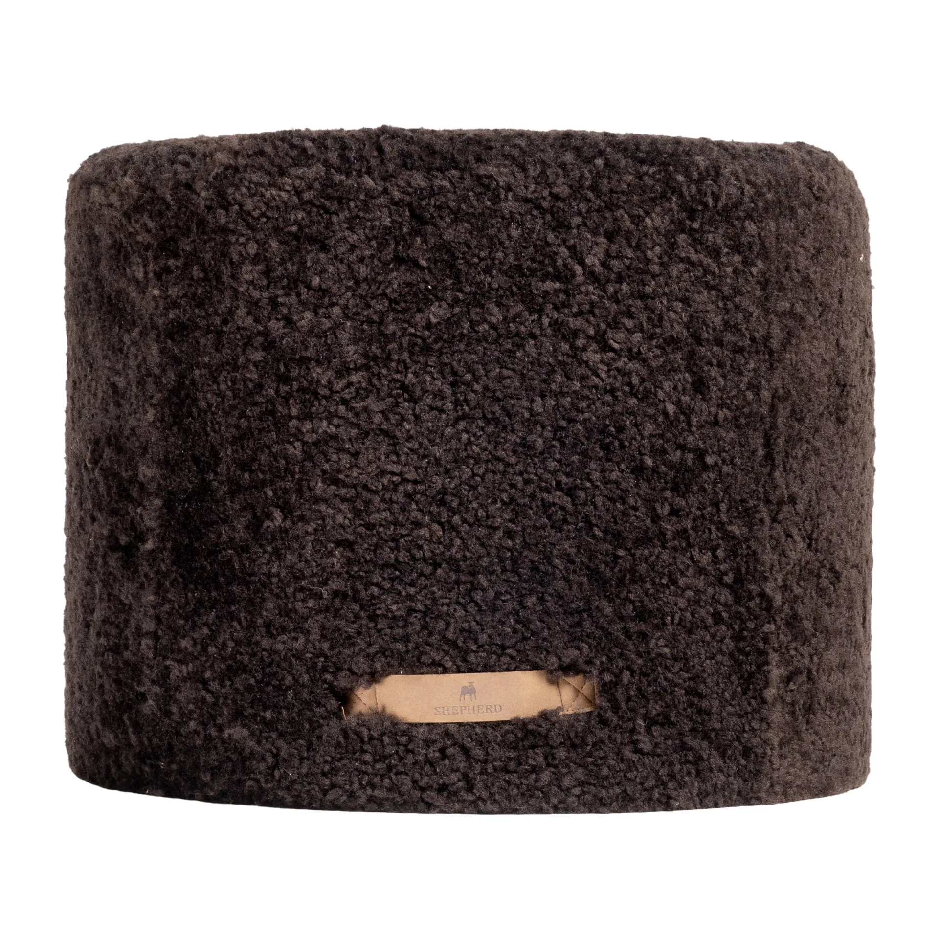 Shepherd puf Frida 50 x 40 cm, Mørkebrun Shepherd of Sweden