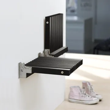 Cutter vægstol - sortlakeret eg - Skagerak