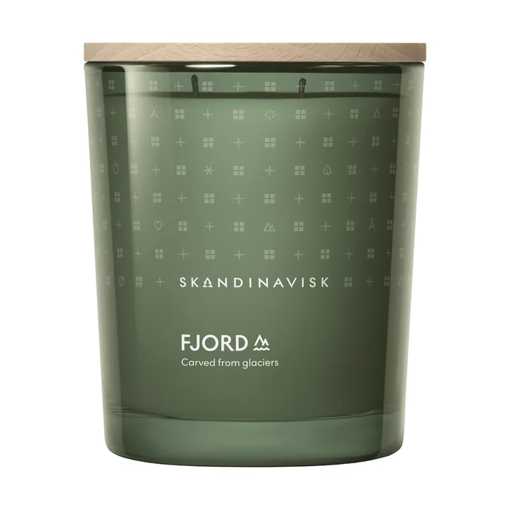 Fjord duftlys - 350 g, 2 væger - Skandinavisk