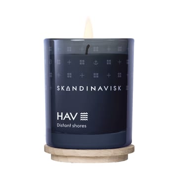 Hav duftlys med låg - 65 g - Skandinavisk