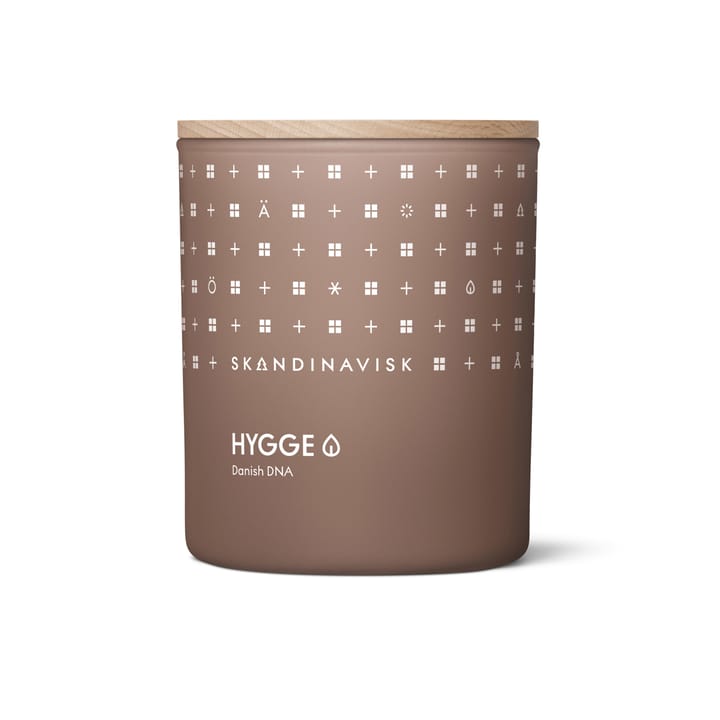 Hygge duftlys med låg - 200 g - Skandinavisk