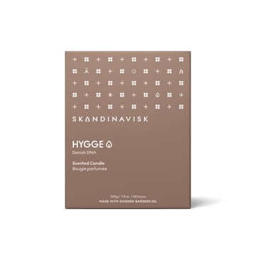 Hygge duftlys med låg - 200 g - Skandinavisk