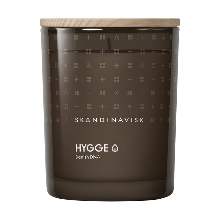 Hygge duftlys med låg - 200 g - Skandinavisk
