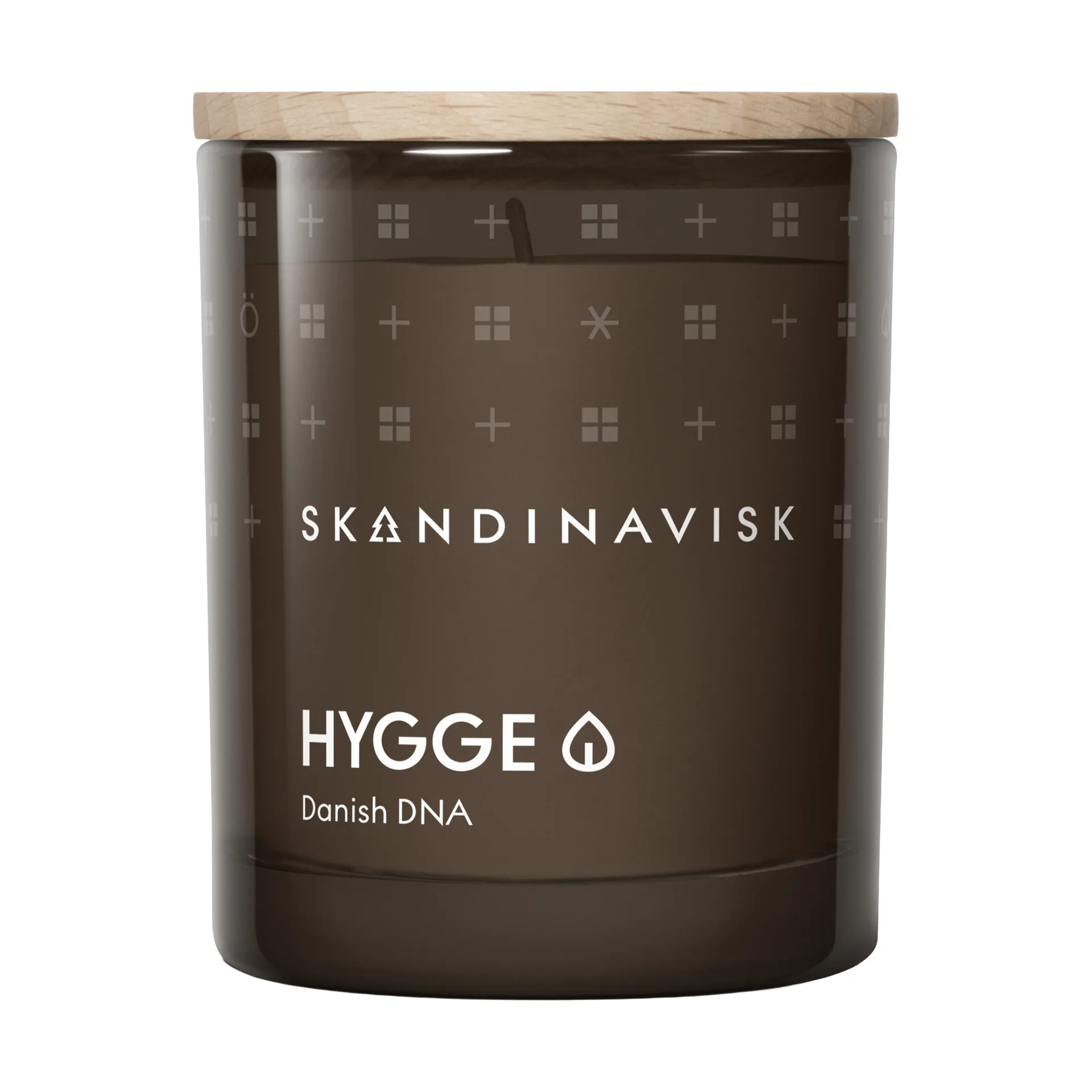 Hygge duftlys med låg, 65 g Skandinavisk