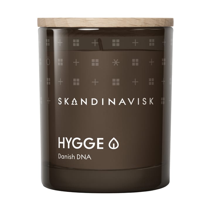 Hygge duftlys med låg - 65 g - Skandinavisk