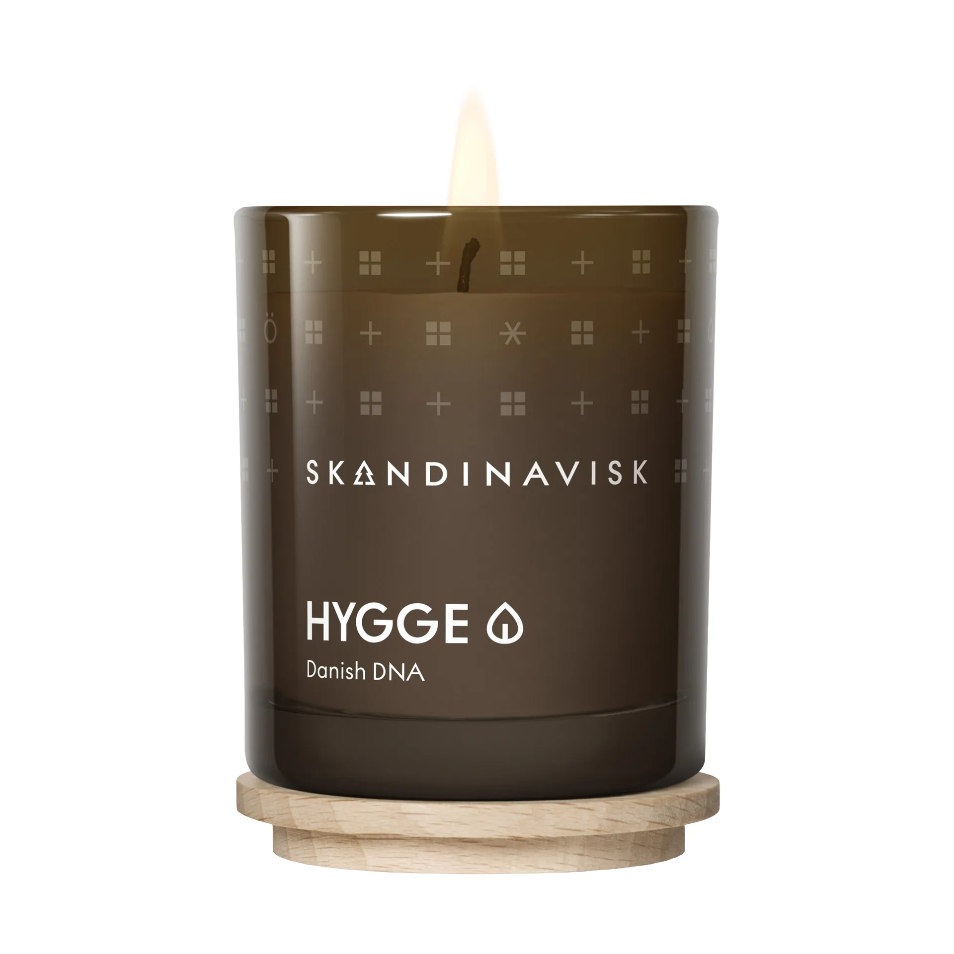 Hygge duftlys med låg, 65 g Skandinavisk