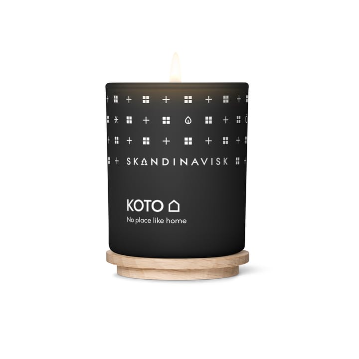 Koto duftlys med låg, 65 g Skandinavisk