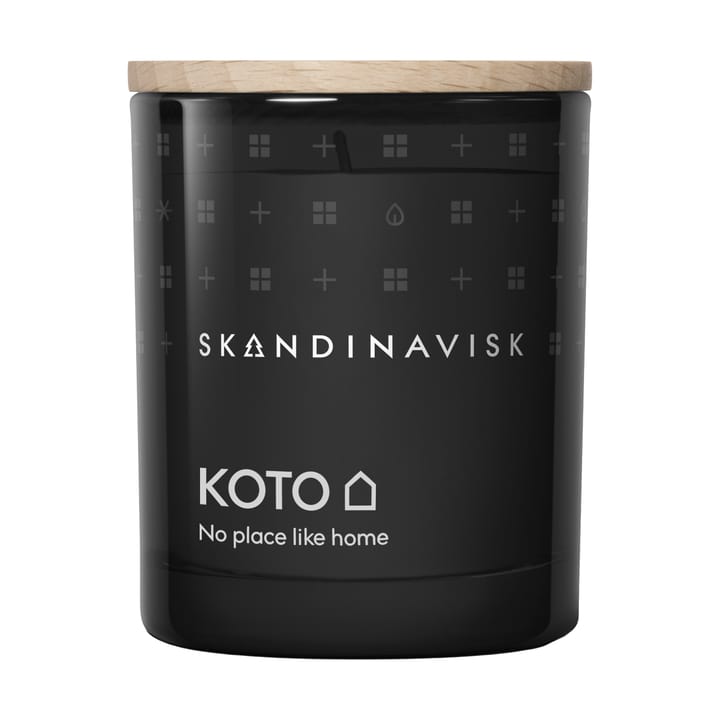 Koto duftlys med låg - 65 g - Skandinavisk