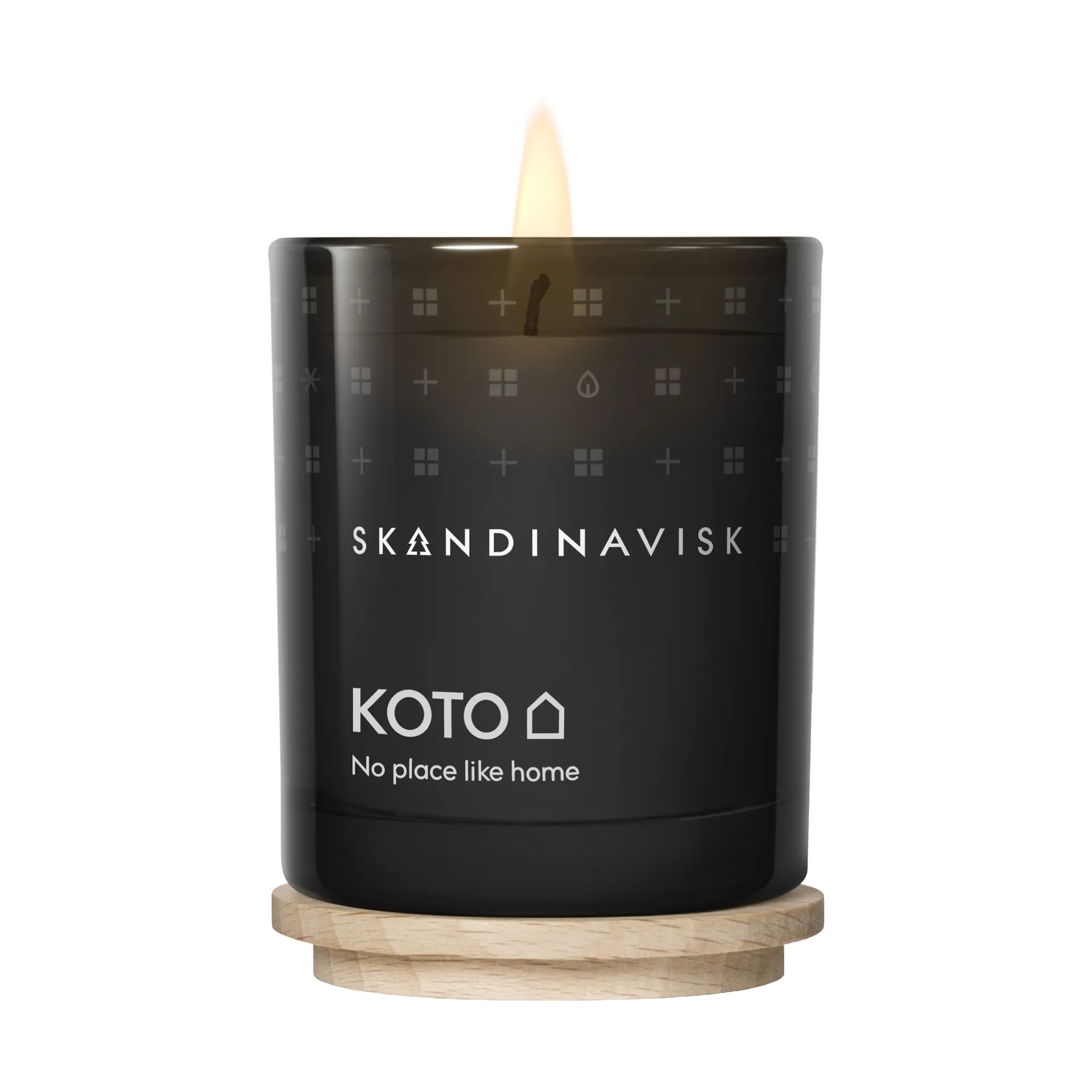 Koto duftlys med låg, 65 g Skandinavisk