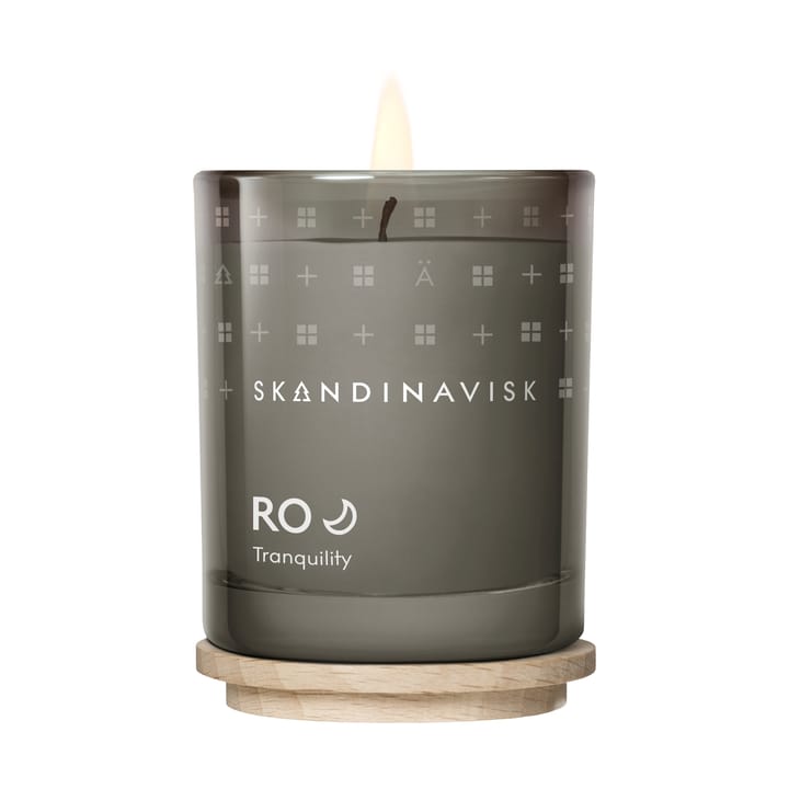 Ro duftlys med låg, 65 g Skandinavisk