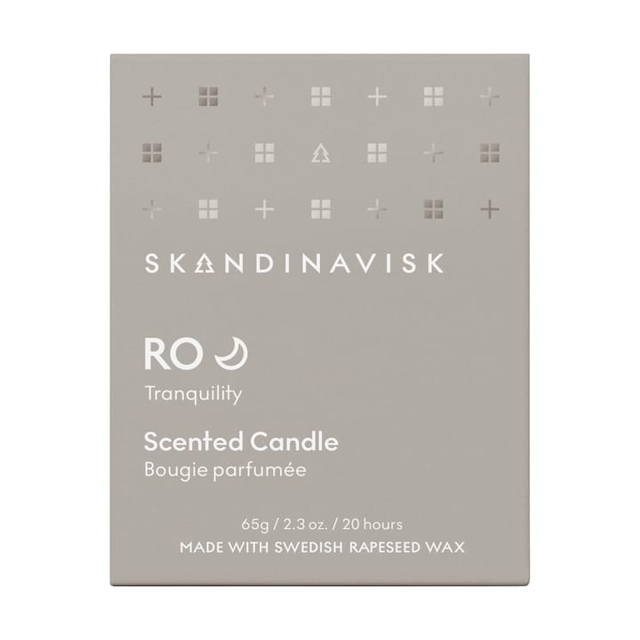 Ro duftlys med låg, 65 g Skandinavisk