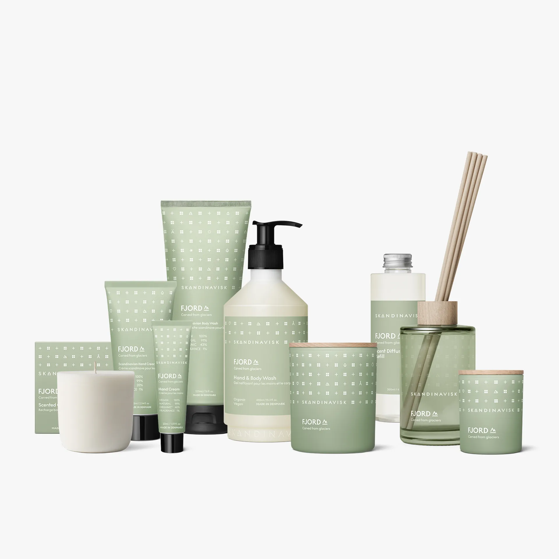 Skandinavisk refill til duftpinde 200 ml, Fjord Skandinavisk