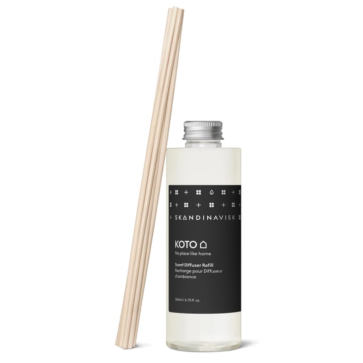 Skandinavisk refill til duftpinde 200 ml - Koto - Skandinavisk