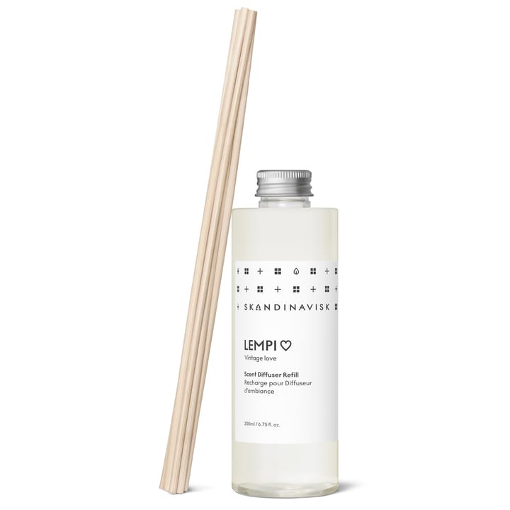 Skandinavisk refill til duftpinde 200 ml - Lempi - Skandinavisk