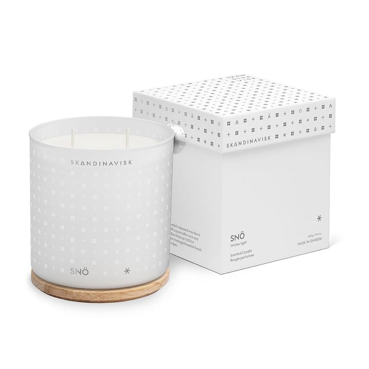Snö duftlys, 400 g Skandinavisk