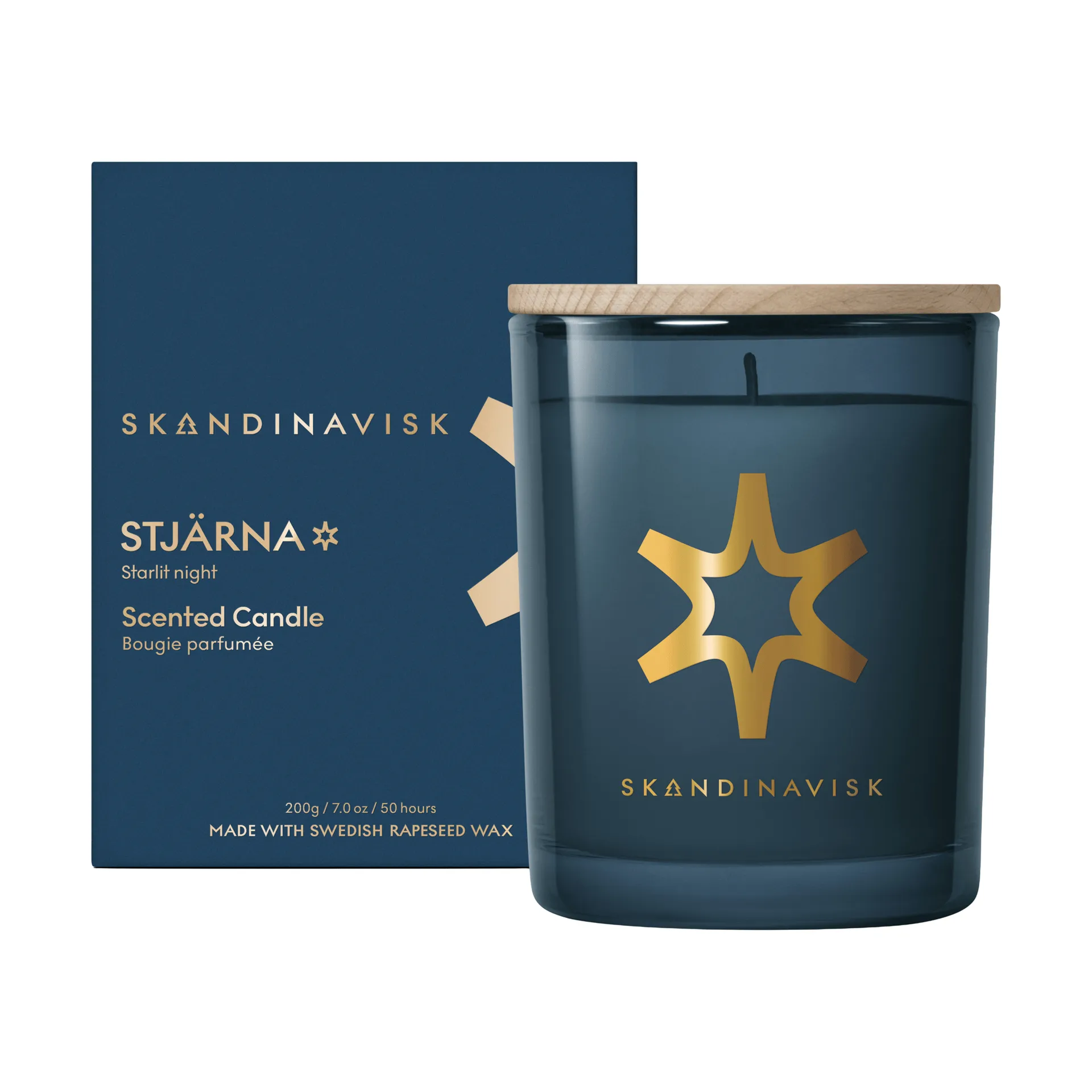 Stjärna Gold Symbol duftlys, 200 g Skandinavisk