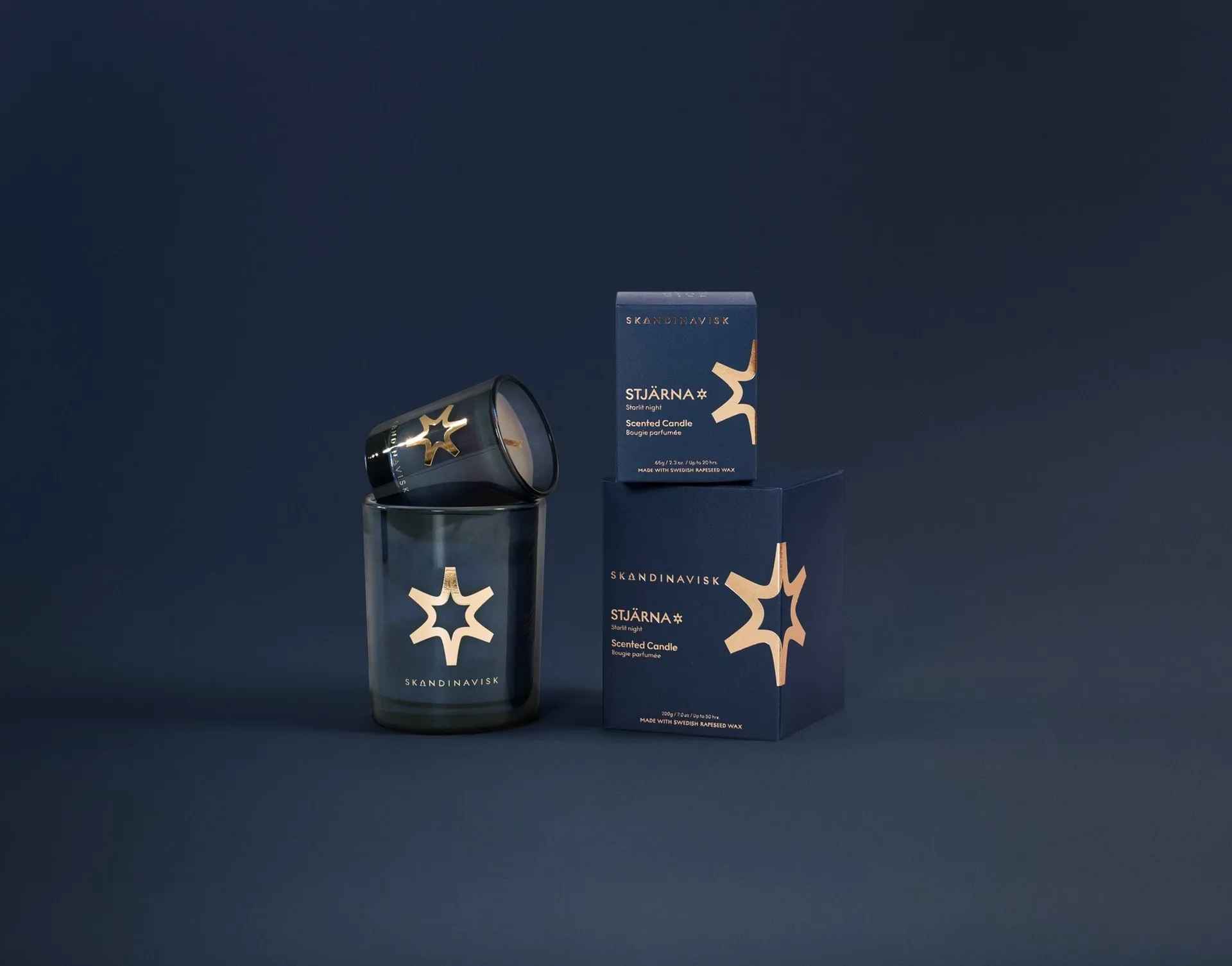 Stjärna Gold Symbol duftlys, 200 g Skandinavisk