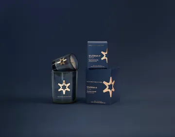 Stjärna Gold Symbol duftlys - 200 g - Skandinavisk