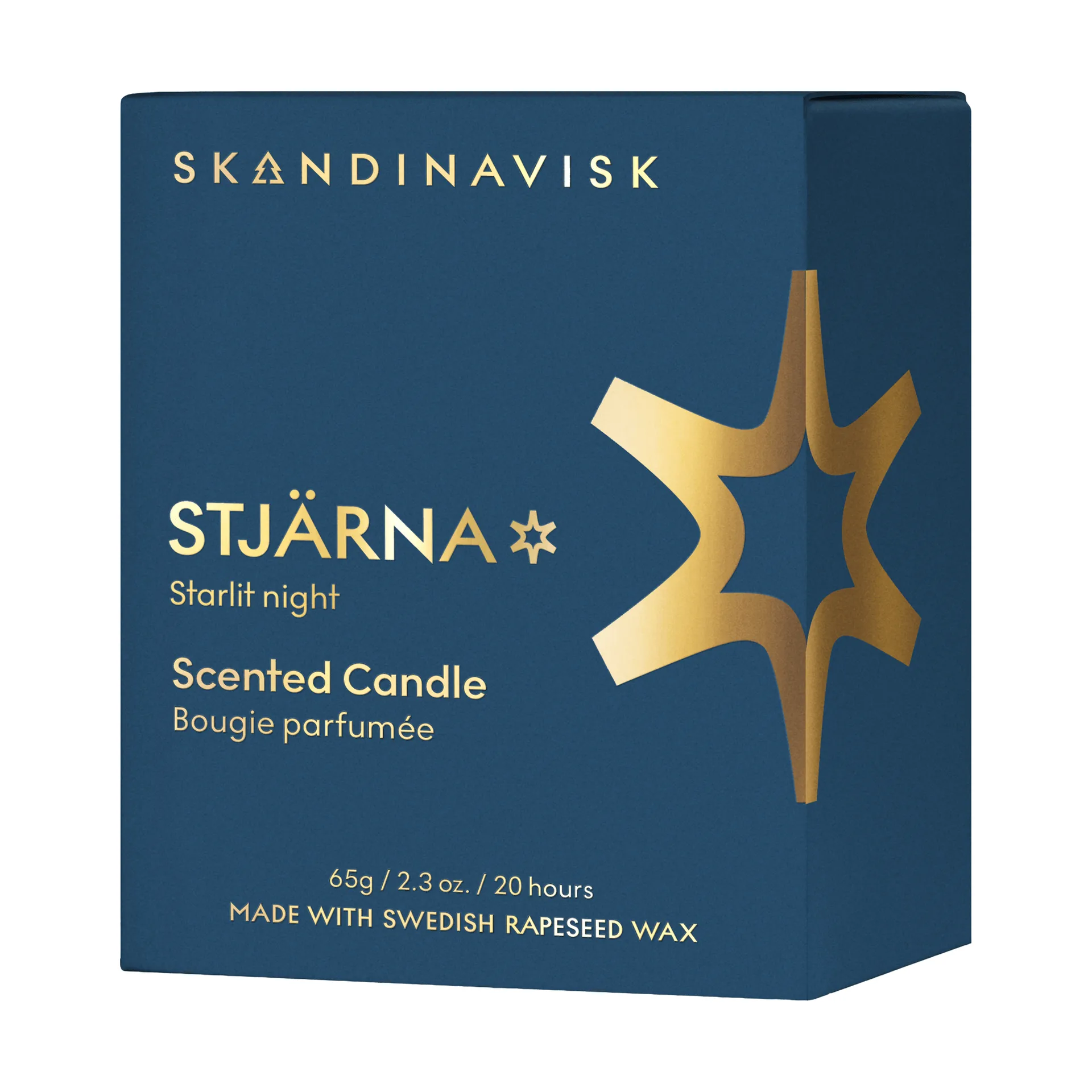 Stjärna Gold Symbol duftlys, 65 g Skandinavisk