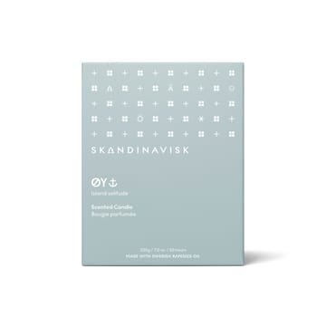 Øy duftlys med låg - 200 g - Skandinavisk